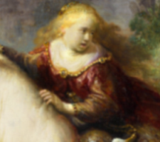 Europa Rembrandt detail LIGGEND